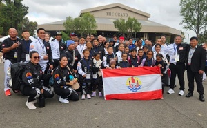 Le taekwondo polynésien rayonne à Los Angeles