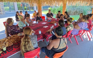 Un café des entrepreneures à Mataiea