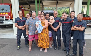 Tetufera, premier bébé de la caserne de Mataiea