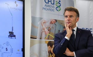 A Goodyear Amiens, Macron exhorte l'Europe à "mieux protéger" l'industrie