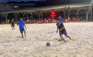 Les phases finales de beach soccer sont lancées