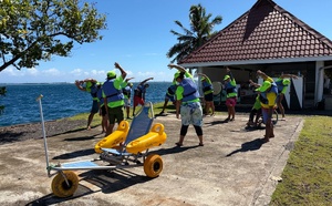 Les joies de la mer malgré le handicap