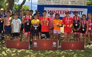 La relève polynésienne brille de mille feux au duathlon de Punaauia