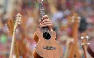 ‘Ukulele et vivo en compétition à Papara