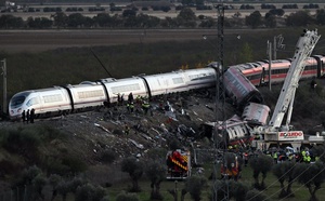 ​Espagne : 68 morts dans une deuxième catastrophe ferroviaire en moins d'un an