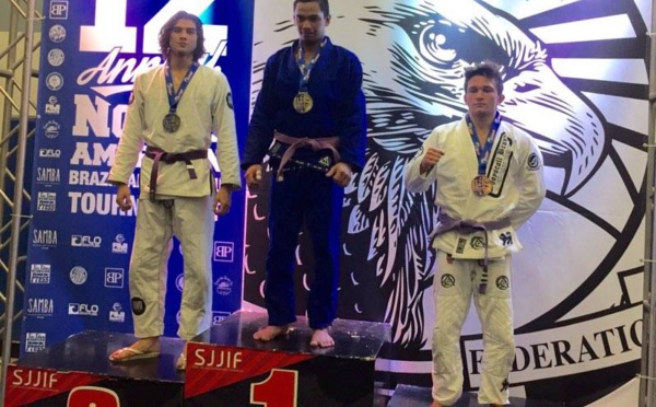 Jiu Jitsu - North American Tournament  : De l’or pour Tehau Sanford