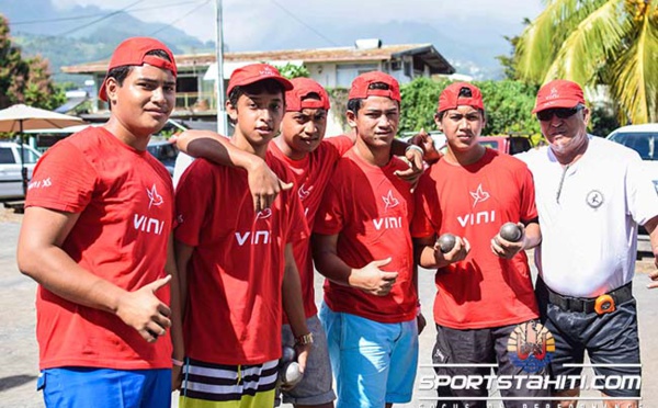Pétanque - International : Une sélection Tahitienne « jeunes » a été créée