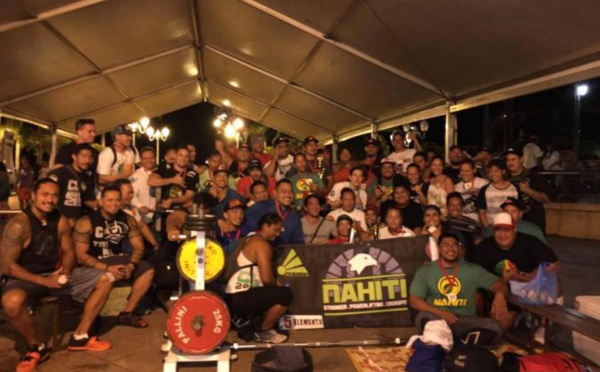 Force athlétique – Championnat de développé-couché : Un nouveau record pour Nahiti