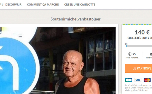 Une cagnotte pour aider Michel Van Bastolaer