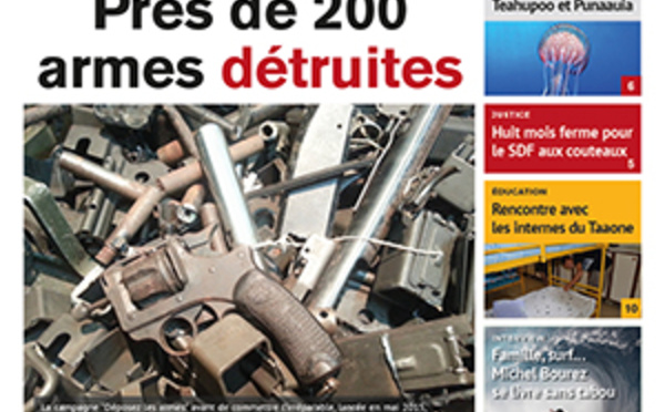 TAHITI INFOS N°722 du 12 août 2016