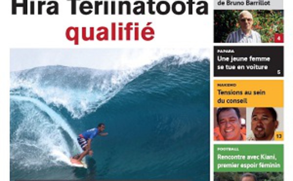 TAHITI INFOS N°723 du 16 août 2016