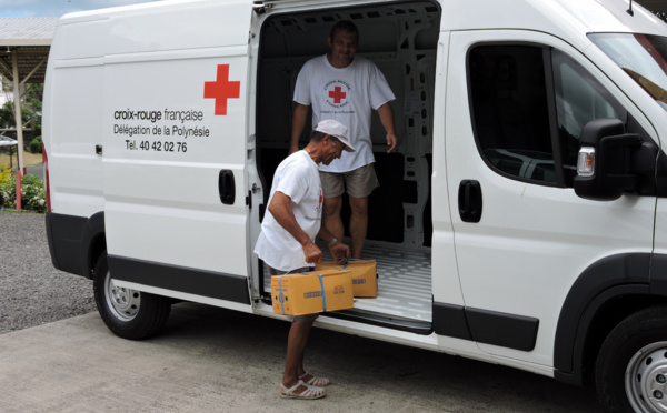 Un nouveau camion pour la croix rouge