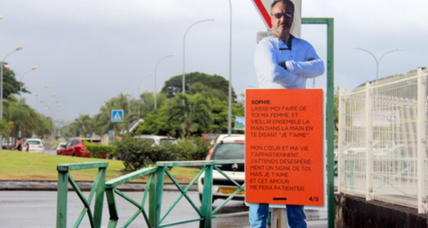 L'amoureux transi ne lâche pas l'affaire