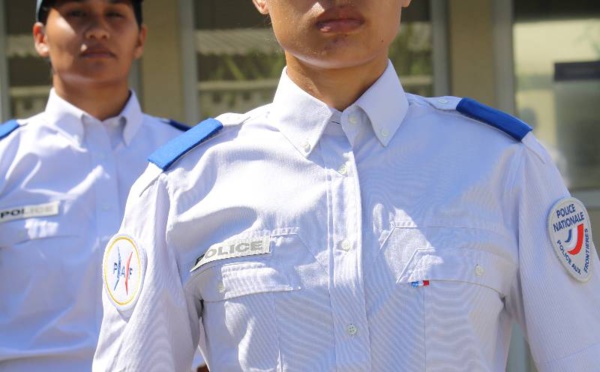 Raihau Mahutatua, major de promotion des cadets de la République