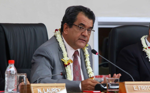 Edouard Fritch à la Conférence des dirigeants des îles du Pacifique
