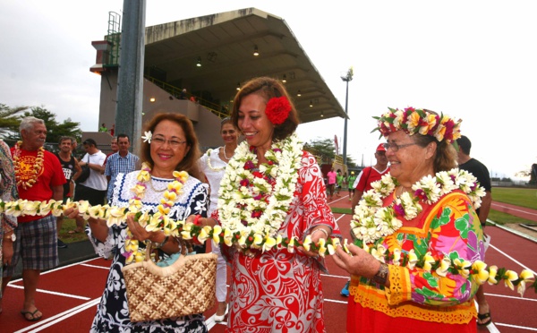 La nouvelle piste d’athlétisme de la Punaruu inaugurée