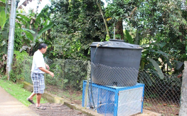 Papeari : le quartier Rapa enfin connecté au réseau hydraulique communal