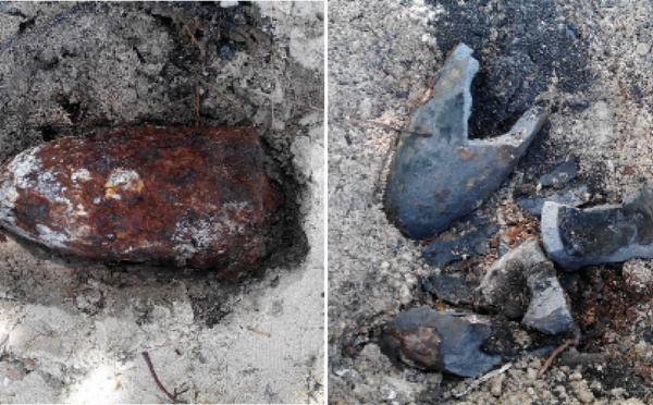 Mission de déminage à Makemo