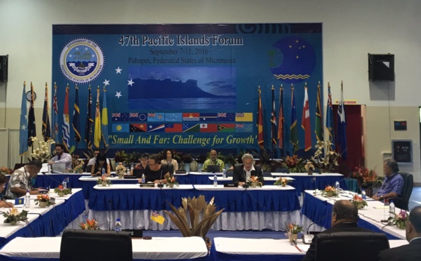 La Polynésie veut gagner sa place au Forum des îles du Pacifique 