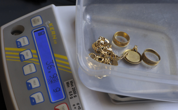 Rachat d'or : le vœu du gouvernement pour pouvoir appliquer la sanction pénale 