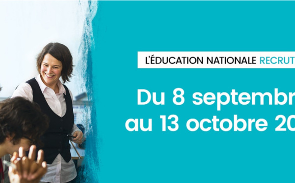 Education : les inscriptions aux concours commencent le 8 septembre