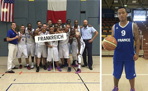 Basket : Tournoi militaire : Une médaille d’argent pour Jacky Leau Kang Mui