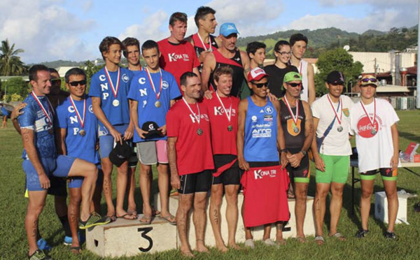 Triathlon : Le trio Yoann Hotellier, Cédric Wane et François Hermier domine « le tri’potes »