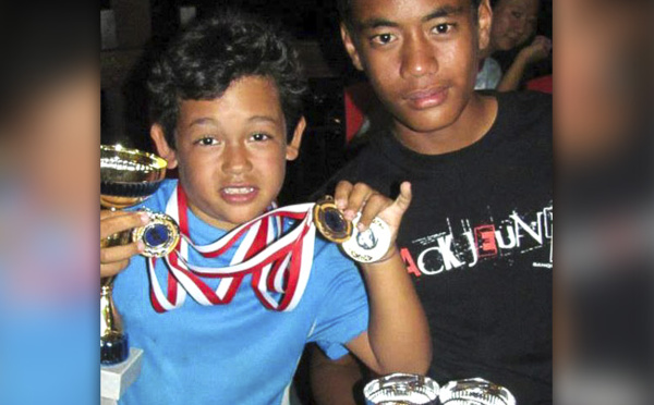 Tennis - Océania junior : Tahiti champion 2016 en double.