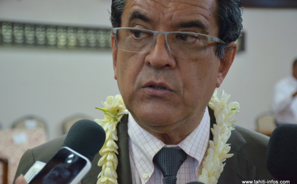 Edouard Fritch : "Il y a du remaniement dans l’air"