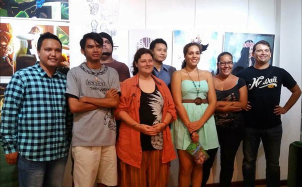 Les Dessinateurs du fenua pensent déjà à leur prochaine expo