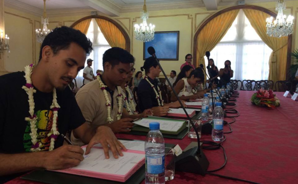10 Polynésiens à Shanghai : les conventions sont signées