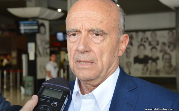 Alain Juppé : "En Polynésie, j’ai rencontré des Français très attachés à leur pays"