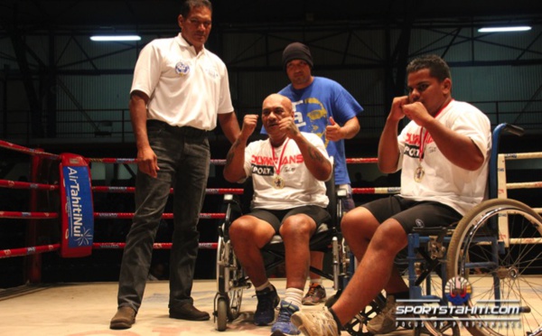 Boxe : Le premier combat Handi-boxe à Tahiti