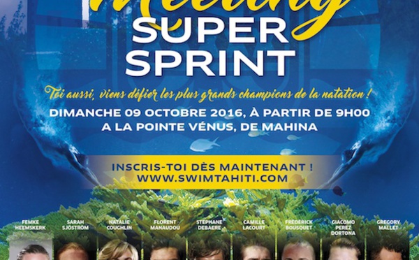 Natation – Super Sprint « Olympique » : Les inscriptions sont ouvertes