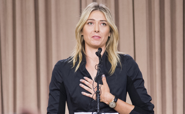 Tennis: la suspension de Sharapova réduite à 15 mois par le TAS