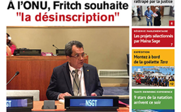 TAHITI INFOS N°759 du 05 octobre 2016