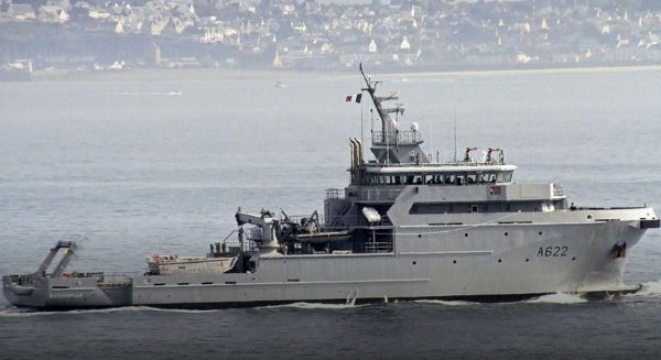 Le Bougainville en route vers la Polynésie