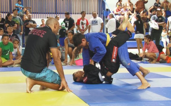 Jiu jitsu Brésilien – Championnat de Tahiti : Plus d’une centaine de jeunes participants