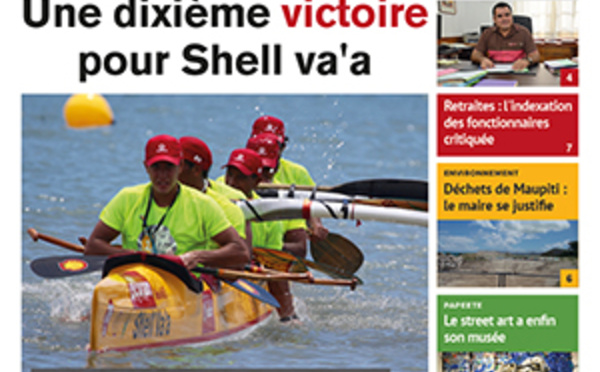 TAHITI INFOS N°762 du 10 octobre 2016