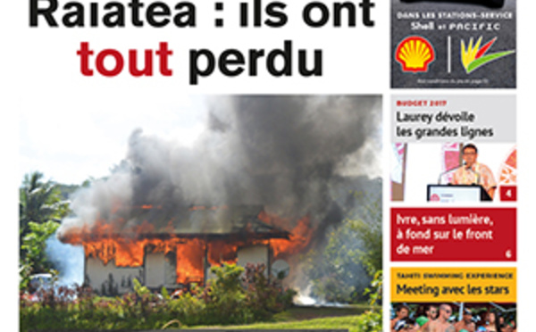 TAHITI INFOS N°763 du 11 octobre 2016