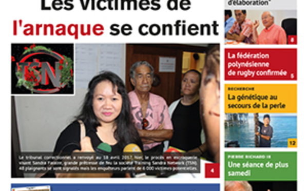TAHITI INFOS N°769 du 19 octobre 2016