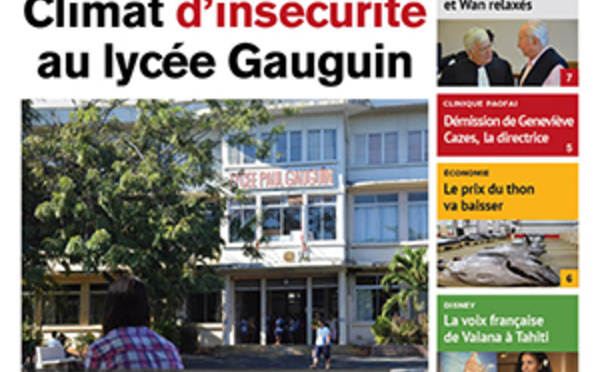 TAHITI INFOS N°771 du 21 octobre 2016