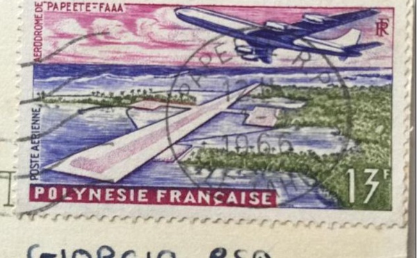 Expédiée depuis Tahiti en 1966, une carte postale arrive en Australie 50 ans après