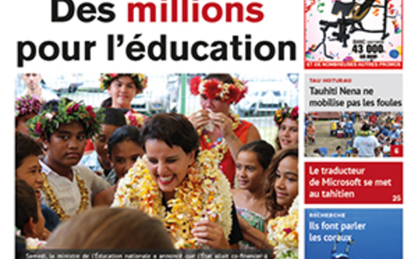 TAHITI INFOS N°772 du 24 octobre 2016