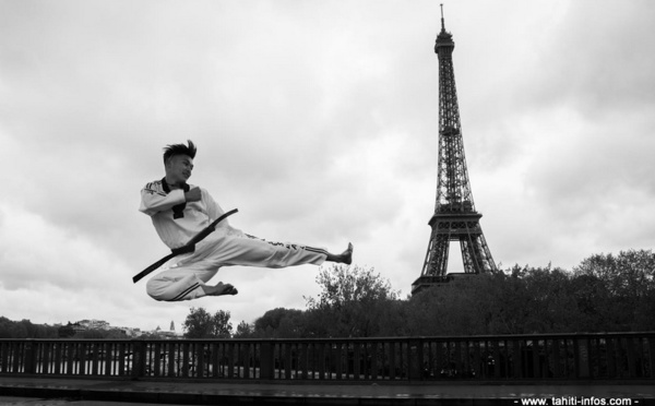 Teddy Teng, champion de taekwondo combatif et passionné