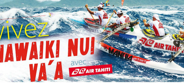 Air Tahiti affrete plus de 40 vols supplémentaires pour l'Hawaiki Nui Va'a