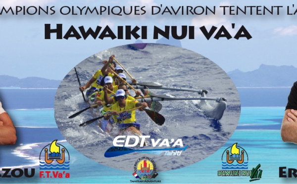 Hawaiki Nui Va’a 2016 – Deux champions olympiques d’aviron tentent l’aventure