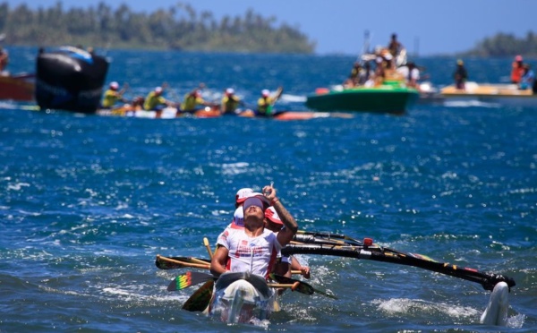 Hawaiki Nui Va'a 2016 – Team Opt A remporte la 2e étape. Résumé &amp; photos