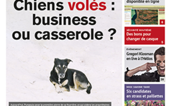 TAHITI INFOS N°782 du 07 novembre 2016