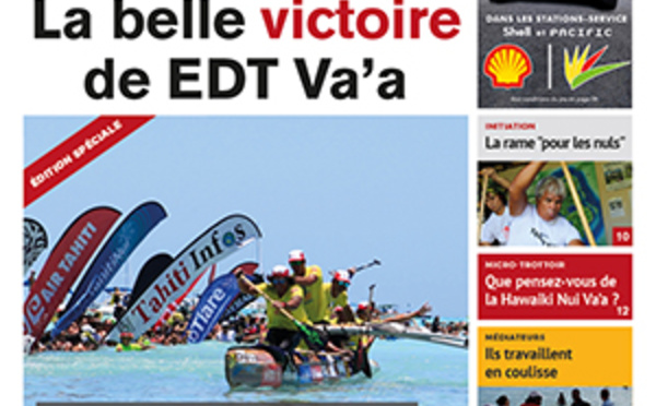 TAHITI INFOS N°781 du 05 novembre 2016